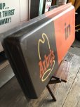 画像12:  Vintage Advertising Arby's Roast Beef Sandwich Drive-thru In Sign (B453)