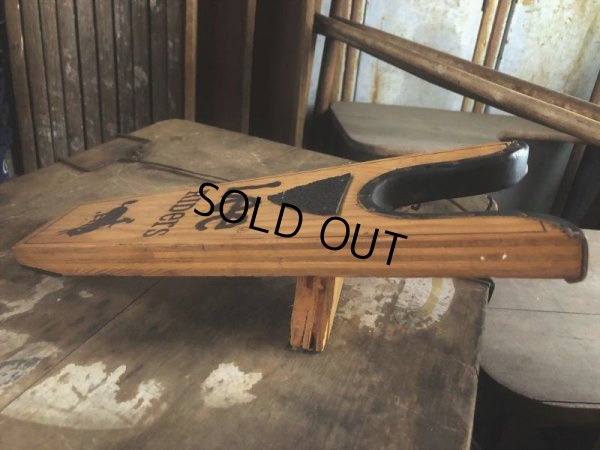 画像6: Vintage LEE RIDERS Advertising Wood Boot Jack Bucking Horse (B455)