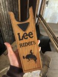 画像18: Vintage LEE RIDERS Advertising Wood Boot Jack Bucking Horse (B455)