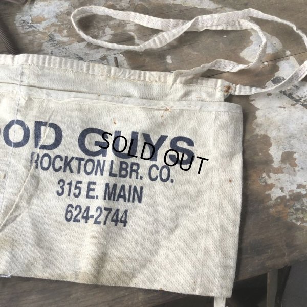 画像6: Vintage Advertising Work Apron THE WOOD GUYS (B470)