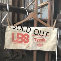 Vintage Advertising Work Apron UBS Tyvek DU PONT (B477)