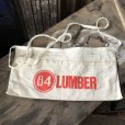 画像3: Vintage Advertising Work Apron 84 LUMBER (B462)