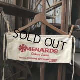 Vintage Advertising Work Apron MENARDS (B466)