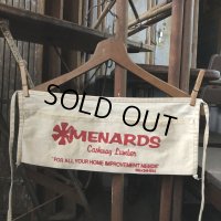 Vintage Advertising Work Apron MENARDS (B466)