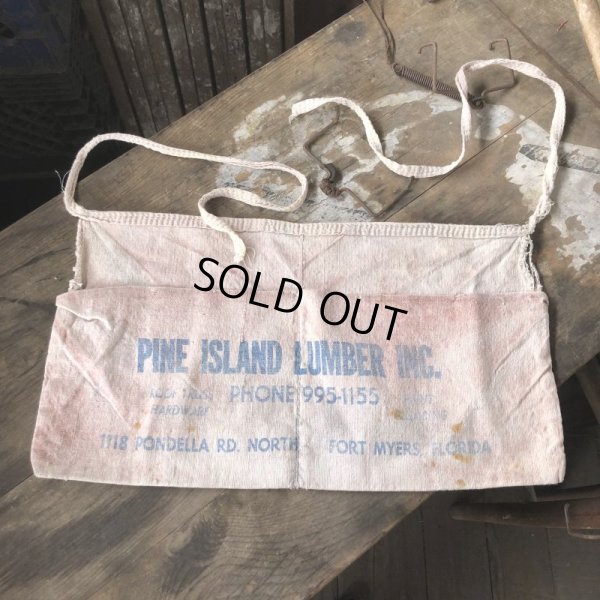 画像3: Vintage Advertising Work Apron PINE ISLAND LUMBER (B460)