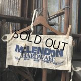 Vintage Advertising Work Apron McLENDON Hardware (B475)