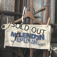 Vintage Advertising Work Apron McLENDON Hardware (B475)
