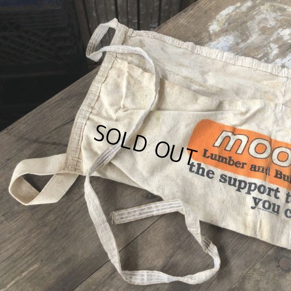 画像4: Vintage Advertising Work Apron MOORE'S (B459)