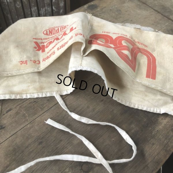 画像6: Vintage Advertising Work Apron UBS Tyvek DU PONT (B477)