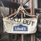 Vintage Advertising Work Apron LOWE'S (B456)