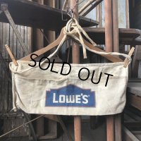 Vintage Advertising Work Apron LOWE'S (B456)