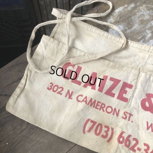 画像4: Vintage Advertising Work Apron GLAIZE & BRO. (B469)