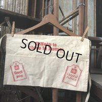 Vintage Advertising Work Apron Help is close to home (B474)