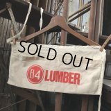 Vintage Advertising Work Apron 84 LUMBER (B462)