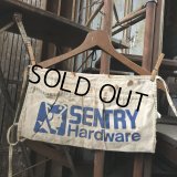 Vintage Advertising Work Apron SENTRY Hardware (B467)