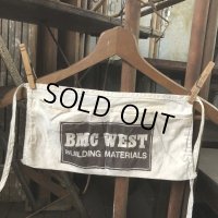 Vintage Advertising Work Apron BMC WEST (B471)