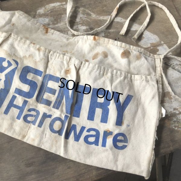 画像6: Vintage Advertising Work Apron SENTRY Hardware (B467)
