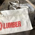 画像6: Vintage Advertising Work Apron 84 LUMBER (B462)