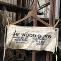 Vintage Advertising Work Apron THE WOOD GUYS (B470)