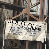 Vintage Advertising Work Apron THE WOOD GUYS (B470)