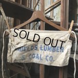 Vintage Advertising Work Apron SHIELDS LUMBER (B464)