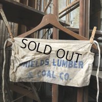 Vintage Advertising Work Apron SHIELDS LUMBER (B464)