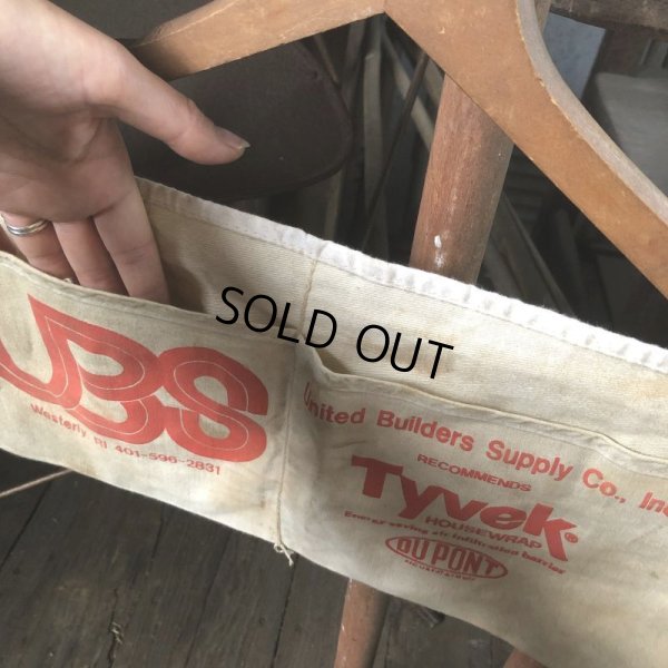 画像2: Vintage Advertising Work Apron UBS Tyvek DU PONT (B477)