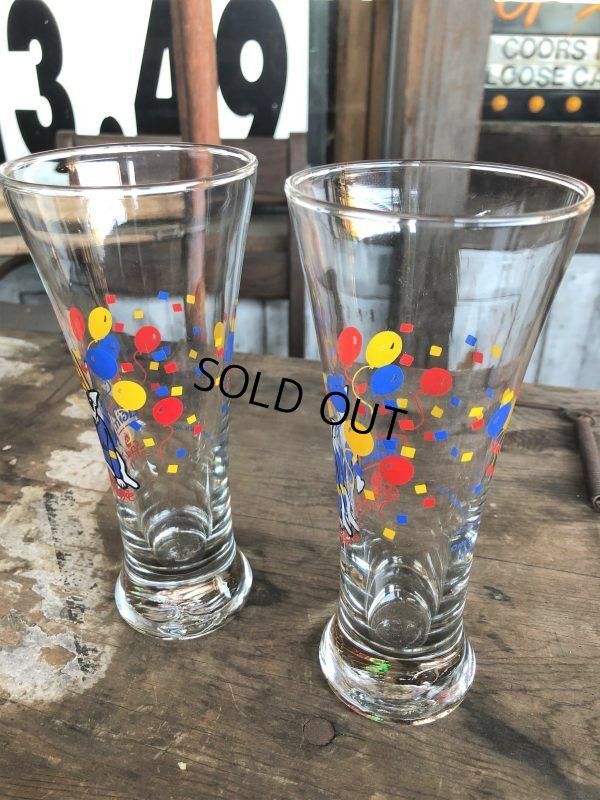 画像6: Vintage Budweiser Bud Light Spuds Mackenzie The Party Animal 1987 Beer Glass (B480)