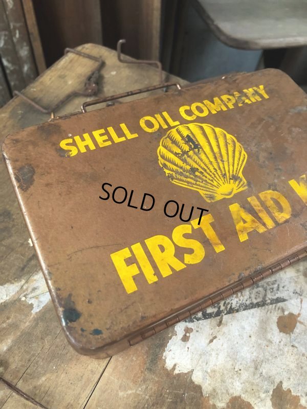 画像16: Vintage Shell Oil Company First Aid Kit Hard to Find! (B482)