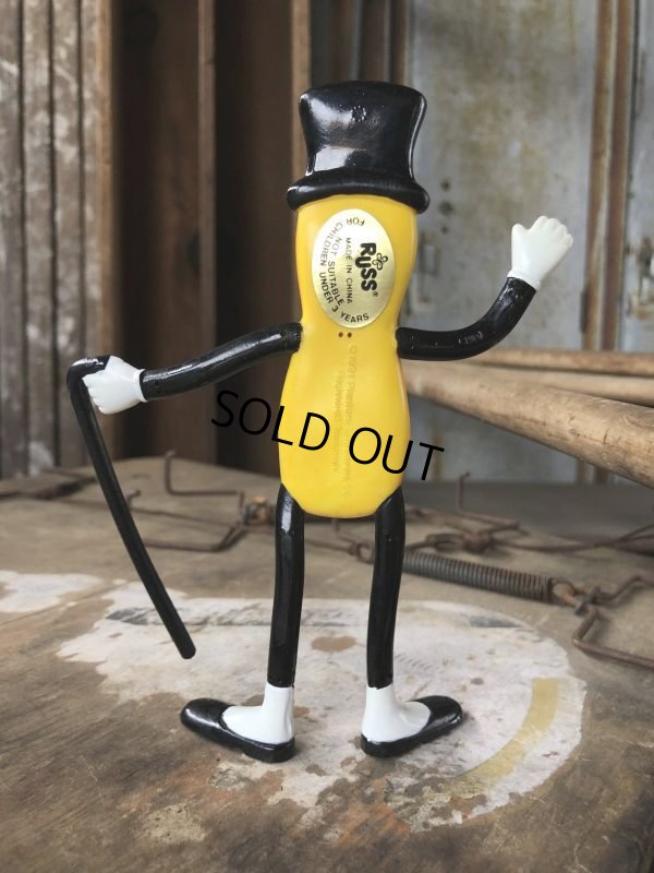 画像3: Vintage Planters Advertising Mr. Peanut Russ Bendable Figure (B481)
