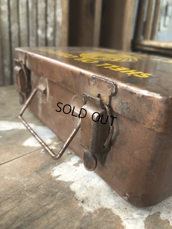 画像7: Vintage Shell Oil Company First Aid Kit Hard to Find! (B482)