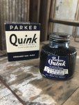 画像1: Vintage Parker Quink Ink Bottle 2 OZ. (B490) (1)