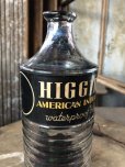 画像5: Antique HIGGINS American India Ink Bottle (B484)