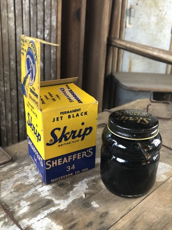 画像4: Vintage Sheaffer's Skrip Ink Bottle 4 OZ. (B488)