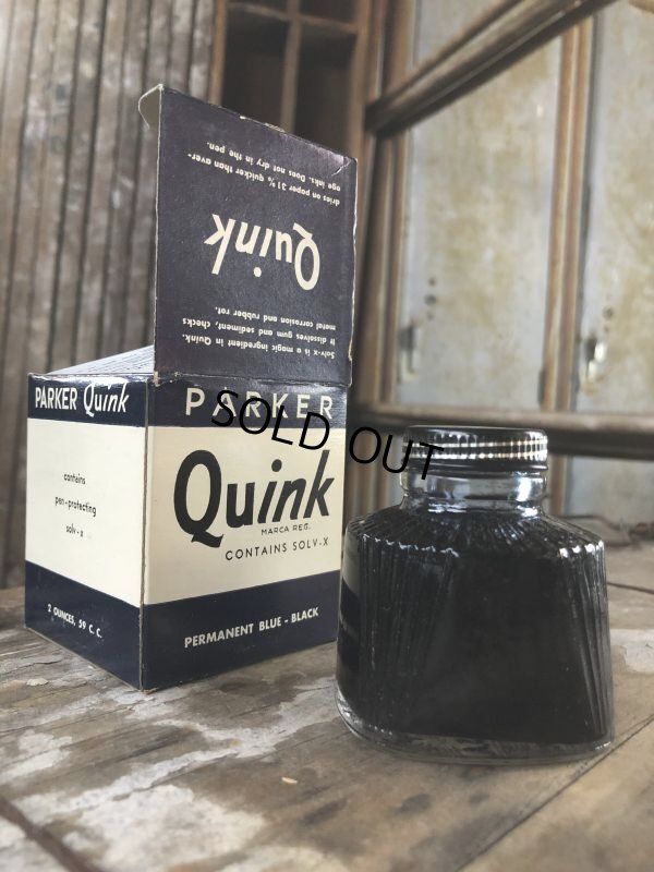 画像3: Vintage Parker Quink Ink Bottle 2 OZ. (B490)