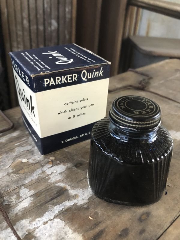 画像2: Vintage Parker Quink Ink Bottle 2 OZ. (B490)