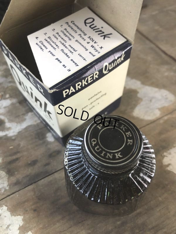 画像7: Vintage Parker Quink Ink Bottle 2 OZ. (B490)
