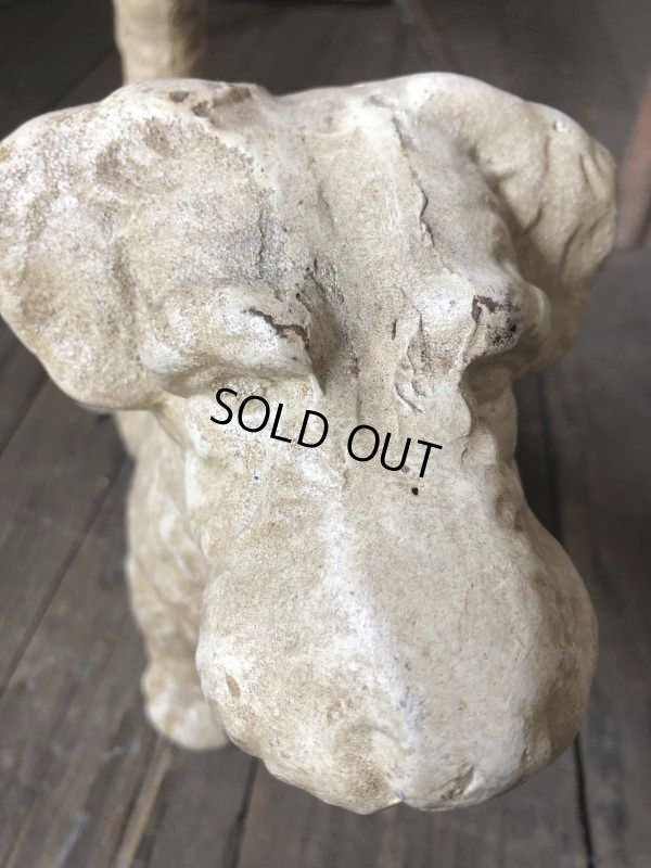 画像11: Vintage Sealyham Terrier Heavy Cast Iron Door Stop Statue (B492)