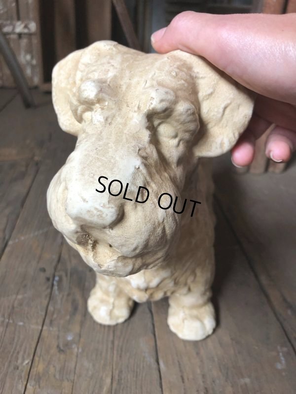 画像13: Vintage Sealyham Terrier Heavy Cast Iron Door Stop Statue (B491)