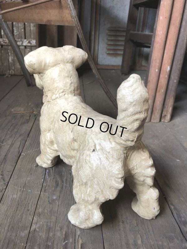 画像5: Vintage Sealyham Terrier Heavy Cast Iron Door Stop Statue (B492)