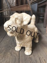 Vintage Sealyham Terrier Heavy Cast Iron Door Stop Statue (B491)