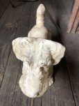 画像2: Vintage Sealyham Terrier Heavy Cast Iron Door Stop Statue (B492) (2)