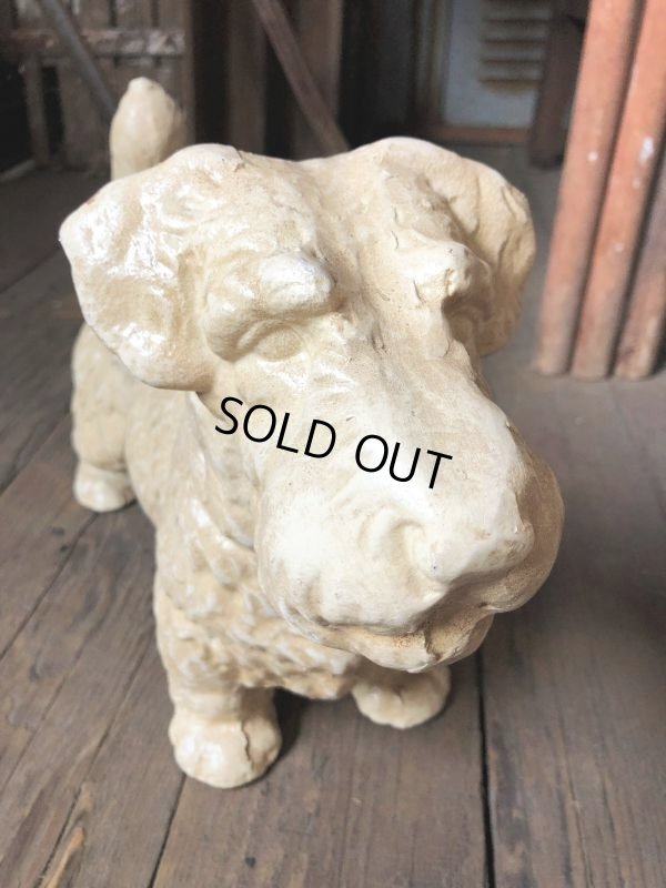 画像7: Vintage Sealyham Terrier Heavy Cast Iron Door Stop Statue (B491)