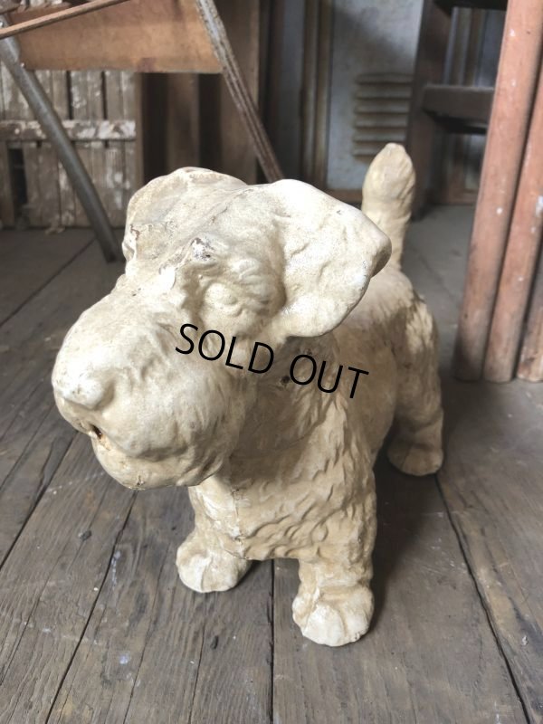 画像10: Vintage Sealyham Terrier Heavy Cast Iron Door Stop Statue (B492)
