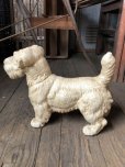 画像2: Vintage Sealyham Terrier Heavy Cast Iron Door Stop Statue (B491) (2)