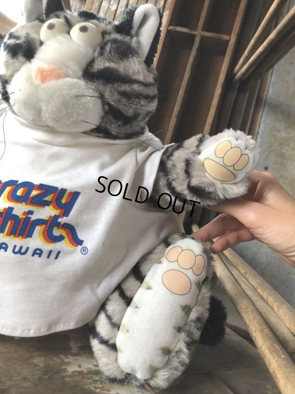 画像11: 80s Vintage Advertising Crazy Shirts B Kliban Cats Plush (B495)