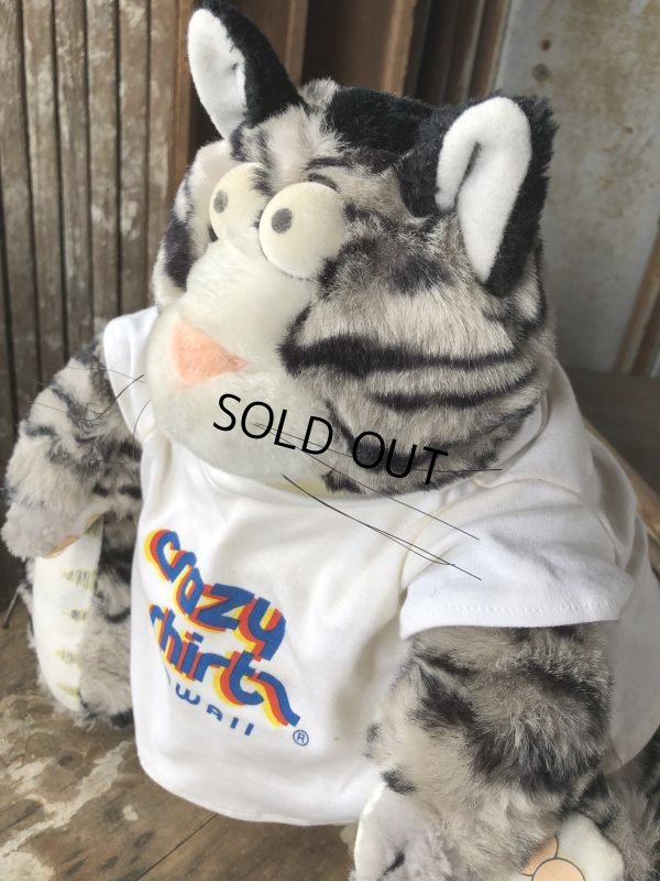 画像15: 80s Vintage Advertising Crazy Shirts B Kliban Cats Plush (B495)