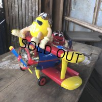Vintage M&M's Dispenser BARNSTORMING RIDES (B497) 