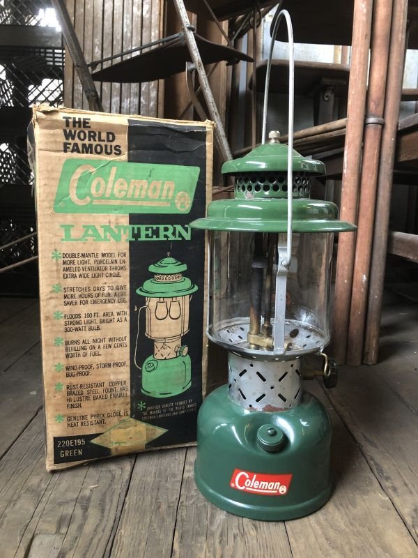 画像1: Vintage Coleman Lantern 220E 9/1962 (B515)