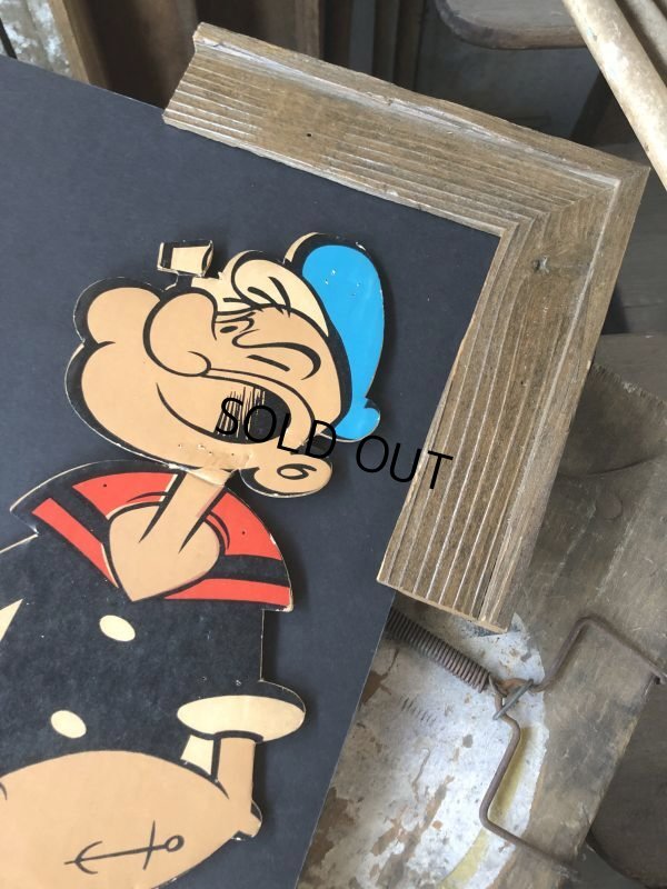 画像14: Vintage POPEYE Cardboard Display King Feature Syndicate (B521)